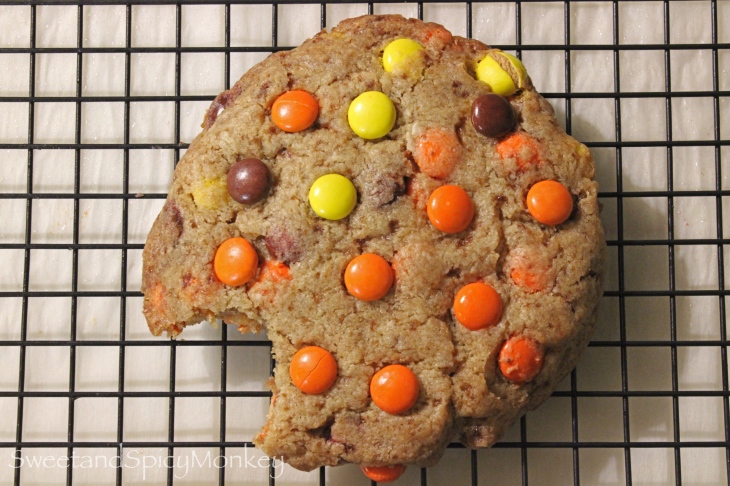 Giant Reese's Pieces Cookie for One
